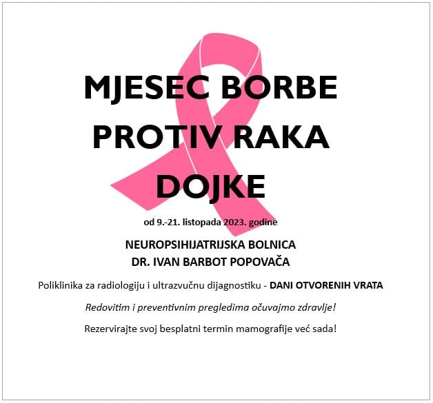 besplatna mamografija popovača