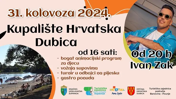 Kupalište Hrvatska Dubica Naslovna