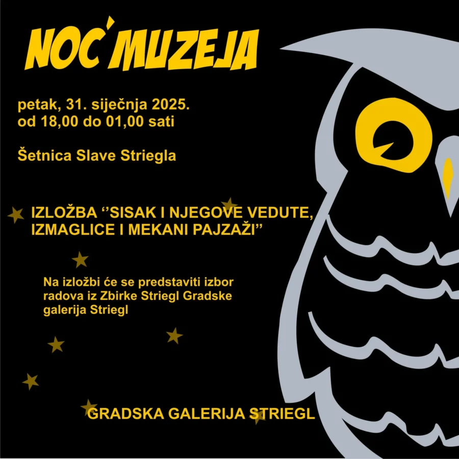 Gradska Galerija Striegl Noć Muzeja 1