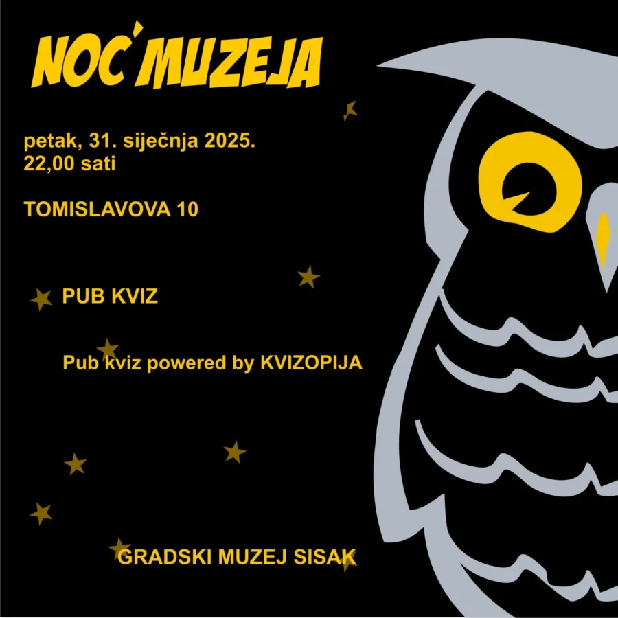 Gradski Muzej Sisak Noć Muzja 2025 3