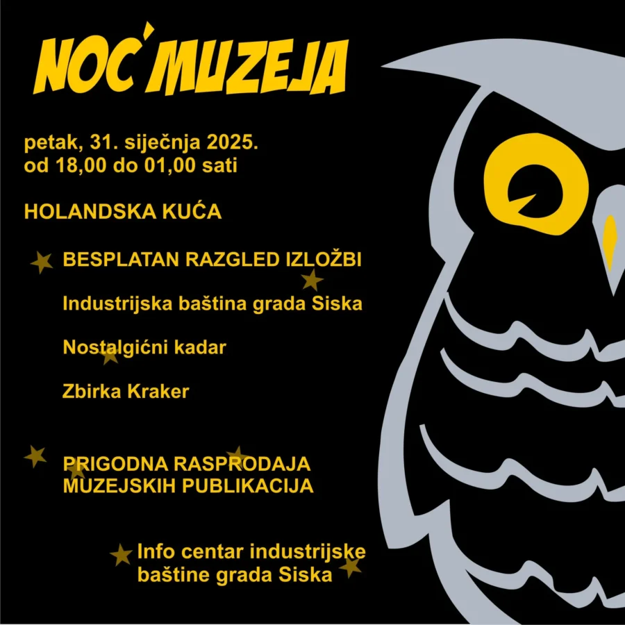 Gradski Muzej Sisak Noć Muzja 2025 4