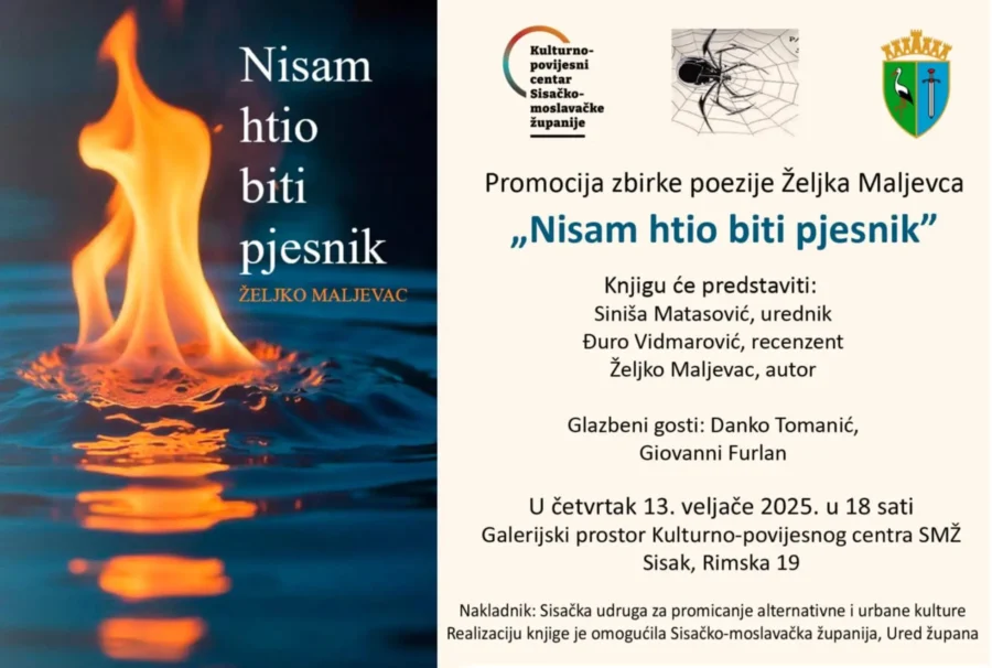 Promocija Zbirke Poezije željko Maljevac