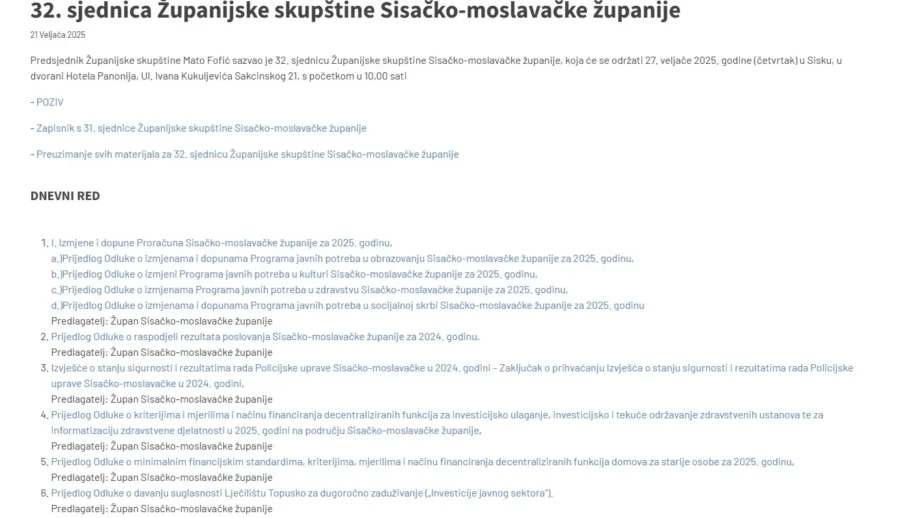 žuipanijska Skupština 1