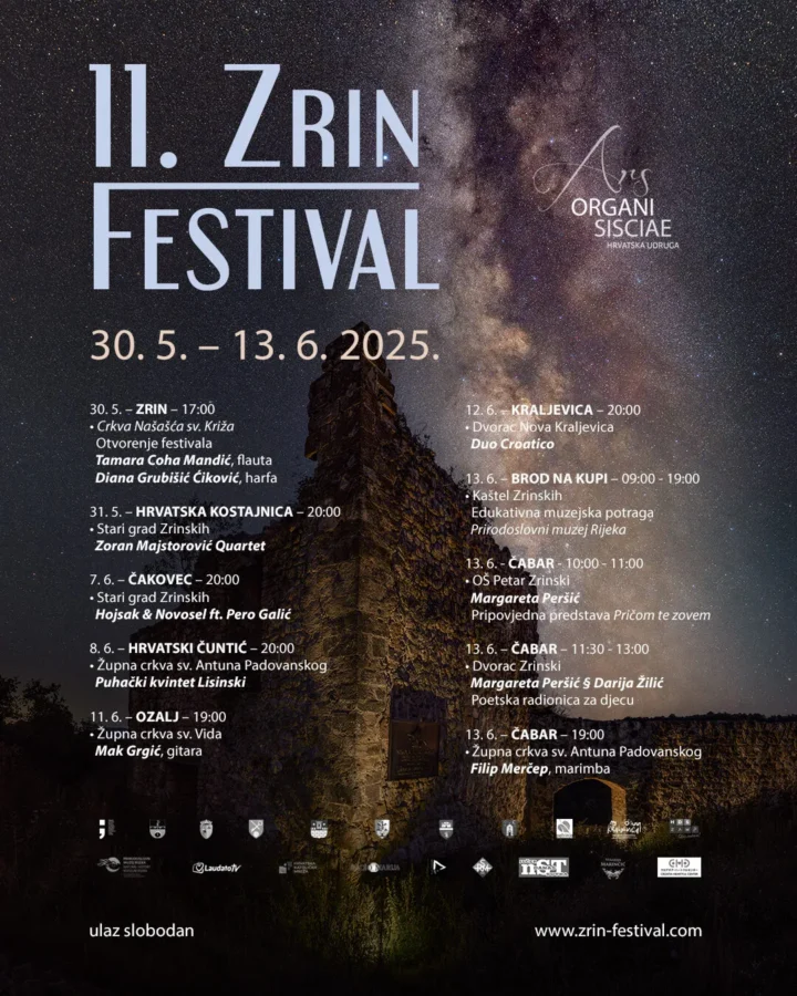 11. zrin festival plakat