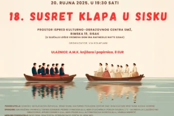Susret klapa plakat za mrez e