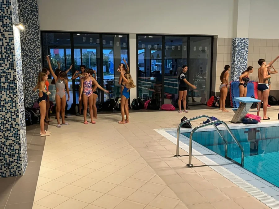 Plivači trening bazen gorica 3