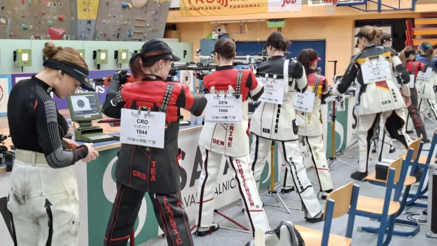 Tea Ilijević na svom prvom ISSF natjecanju