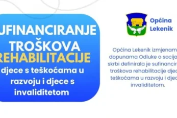 Lekenik sufinanciranje troškova rehabilitacije naslovna