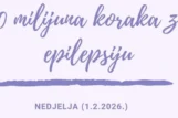 Zo milijuna koraka za epilepsiju