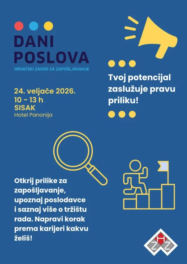 Dani poslova 2026. Plakat Sisak