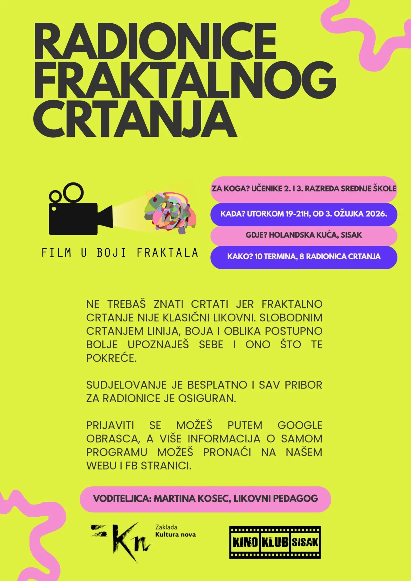 FRAKTALNO CRTANJE letak