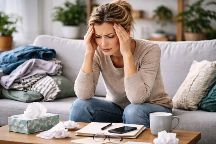 Stres u dnevnoj sobi