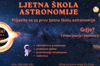 Ljetna škola astronomije pozivnica