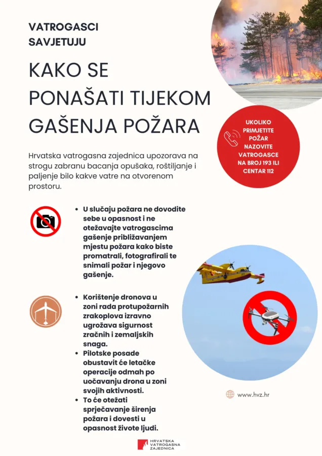 Savjeti ne otezavajte gasenje pozara