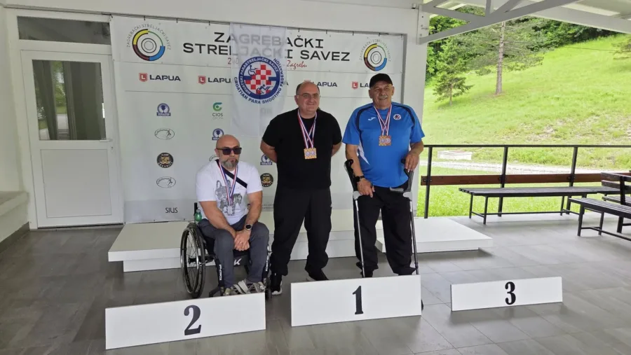 Števinović srebro SH 1 sport pištolj