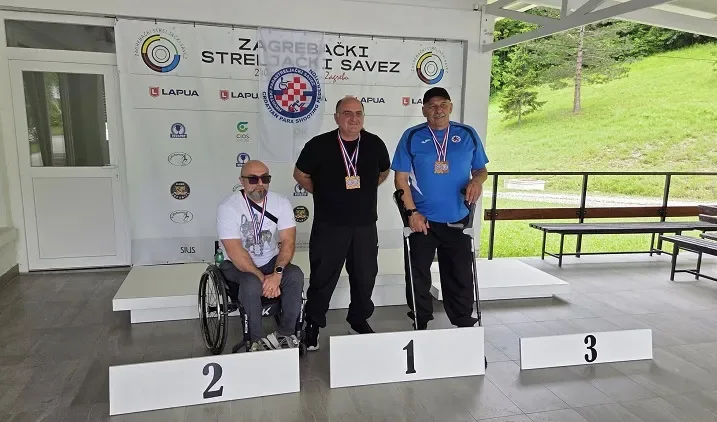 Števinović srebro SH 1 sport pištolj