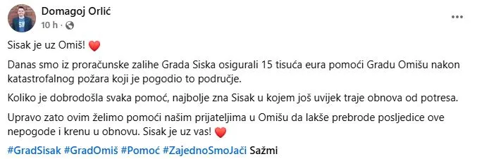 Orlic objava