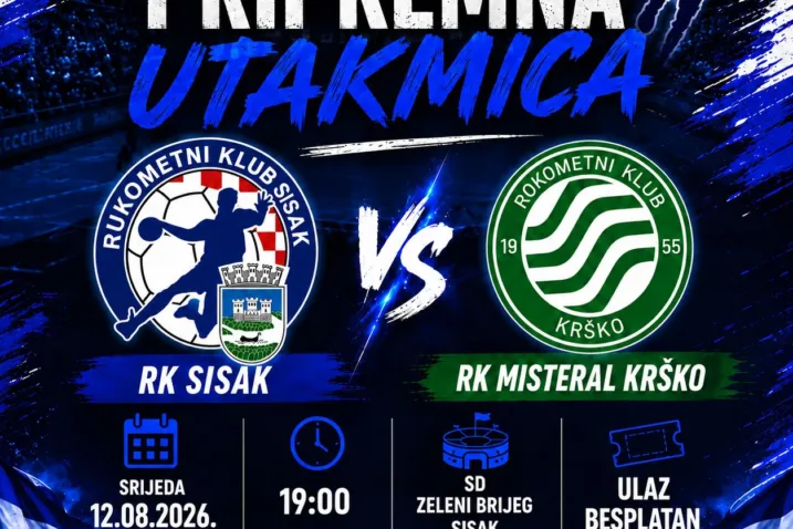 Rukomet pripremna utakmica krško