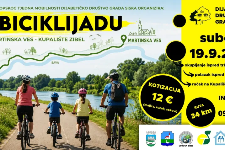 Biciklijada dijabetičko društvo