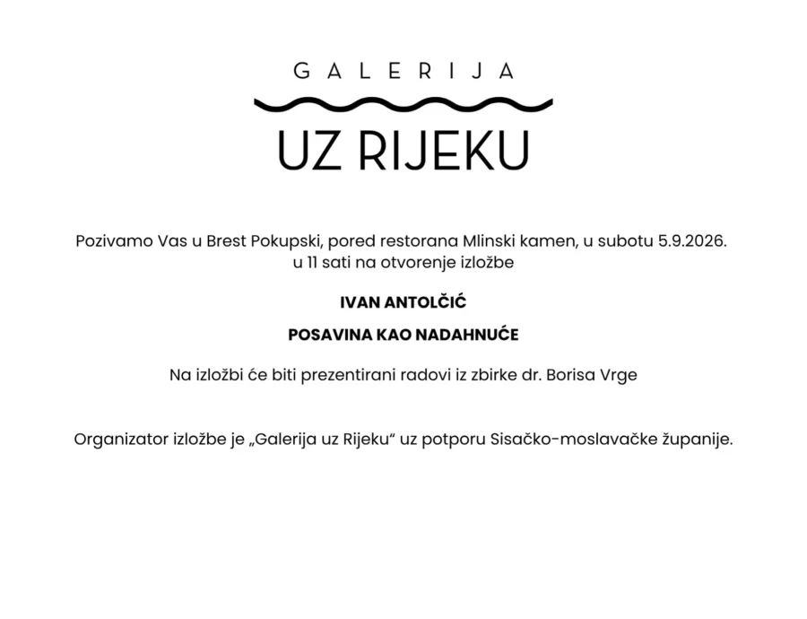 Ivan antolčić galerija uz rijeku