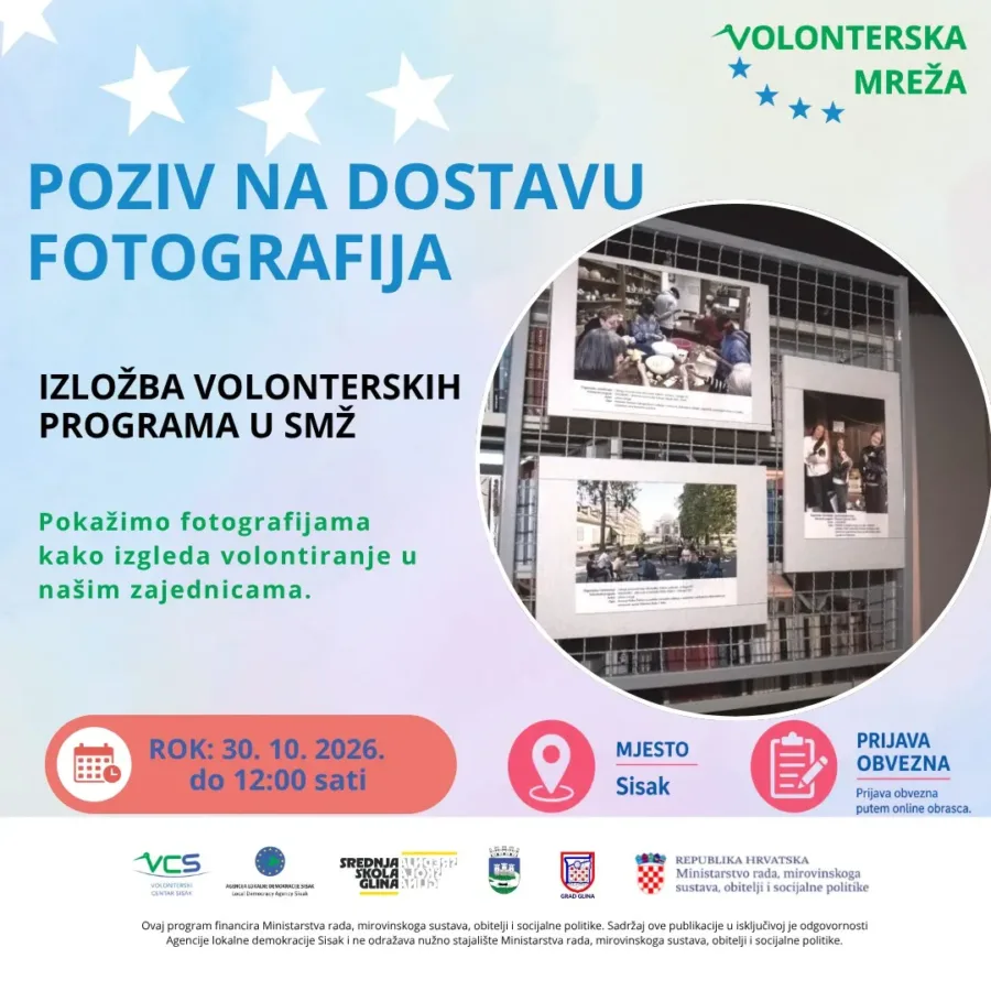 Vizual poziv dostavu foto izlozba insta